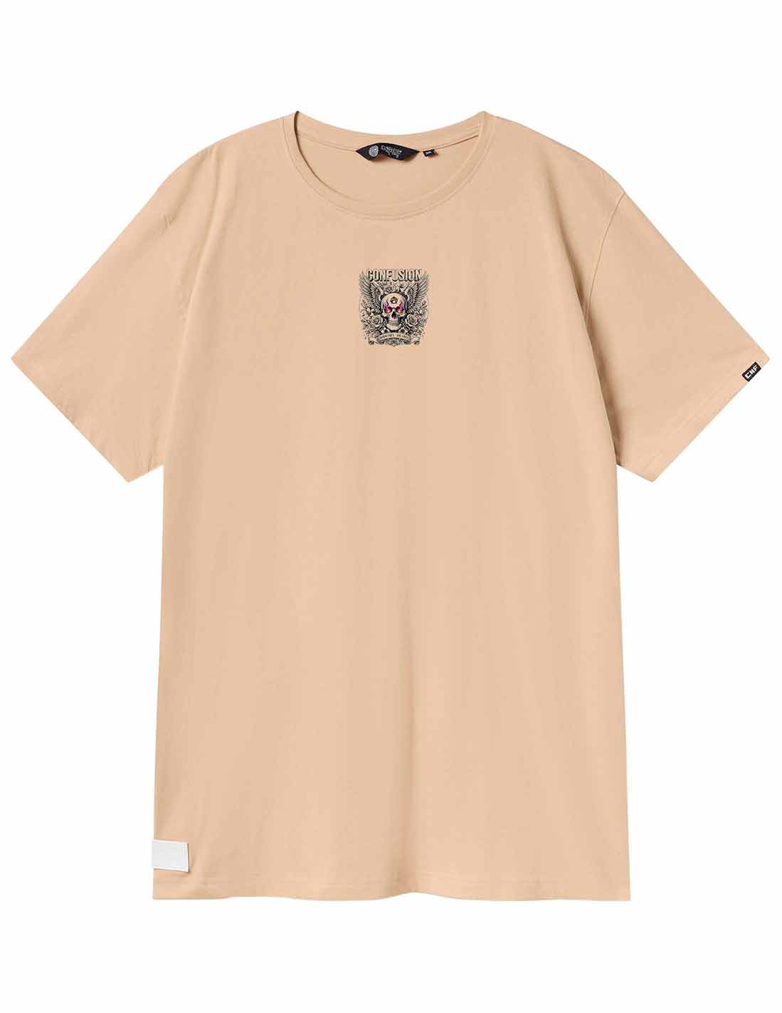 MEMENTO MORI LIBRE CREAM TEE