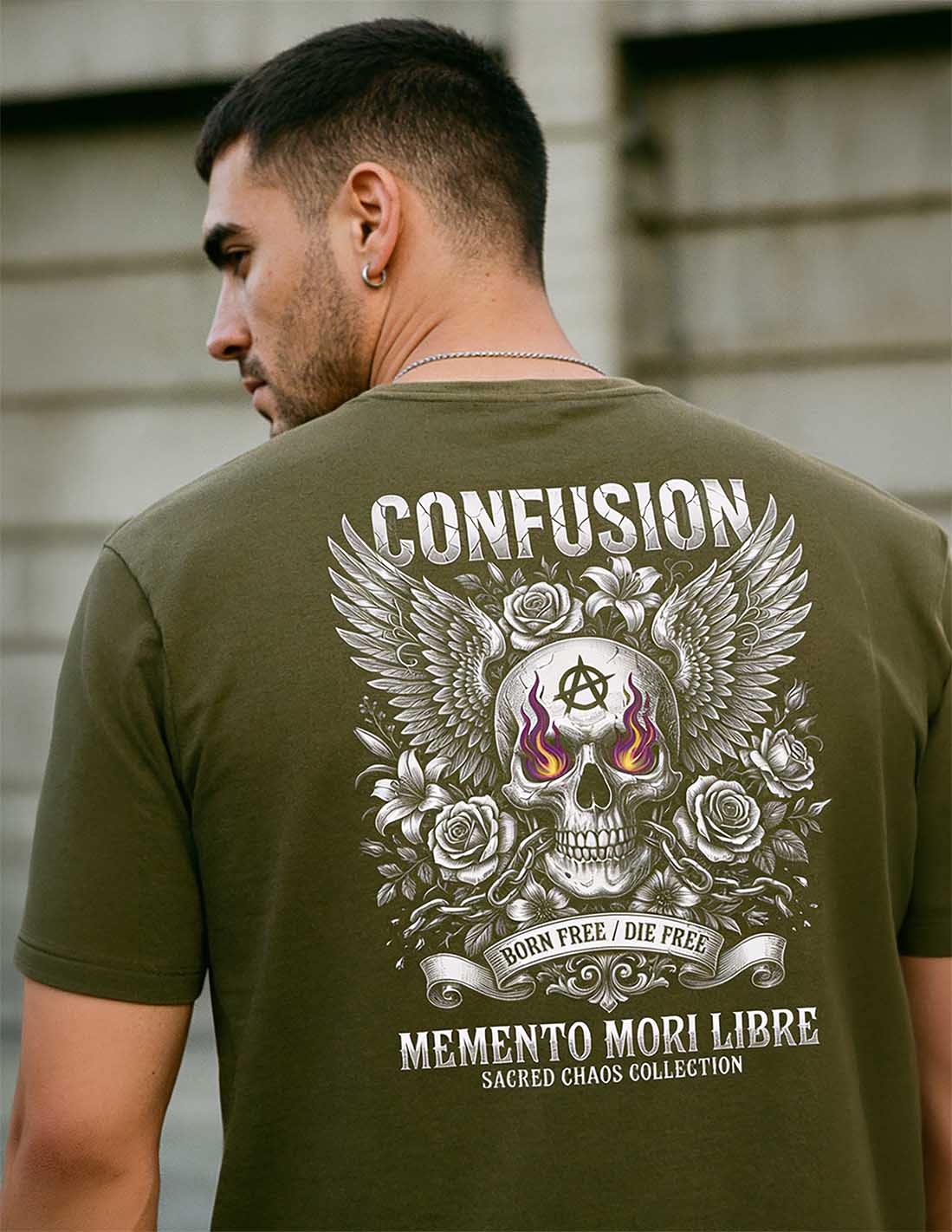 MEMENTO MORI LIBRE CYPRESS TEE