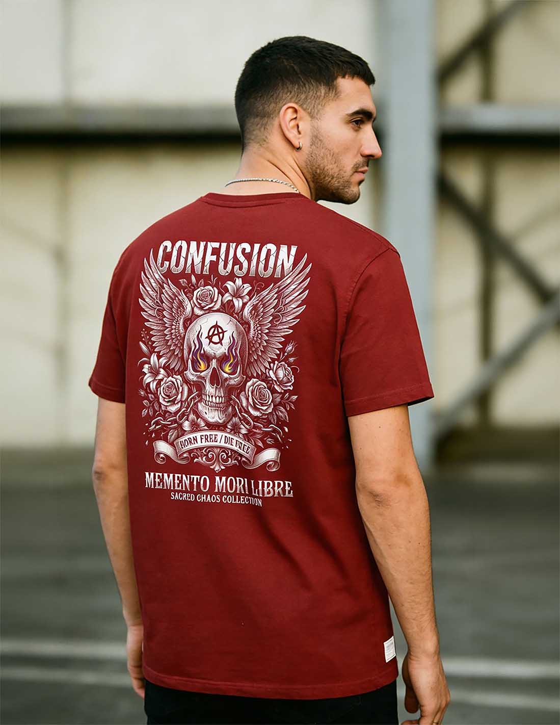 MEMENTO MORI LIBRE TILE TEE