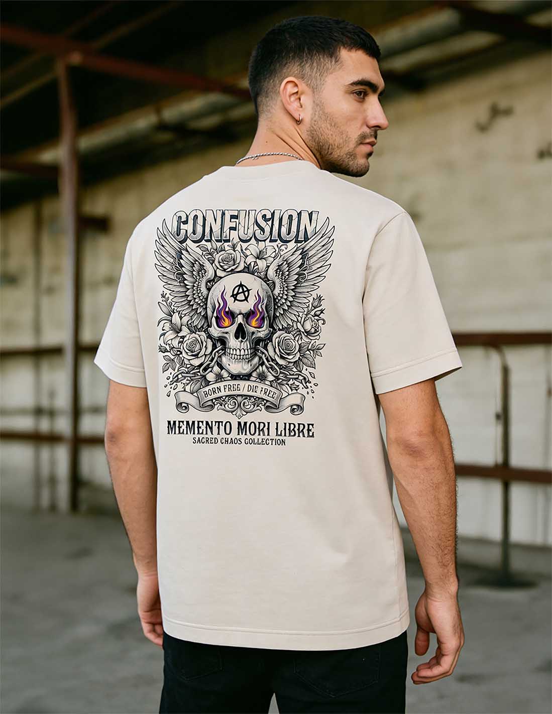MEMENTO MORI LIBRE STRING TEE