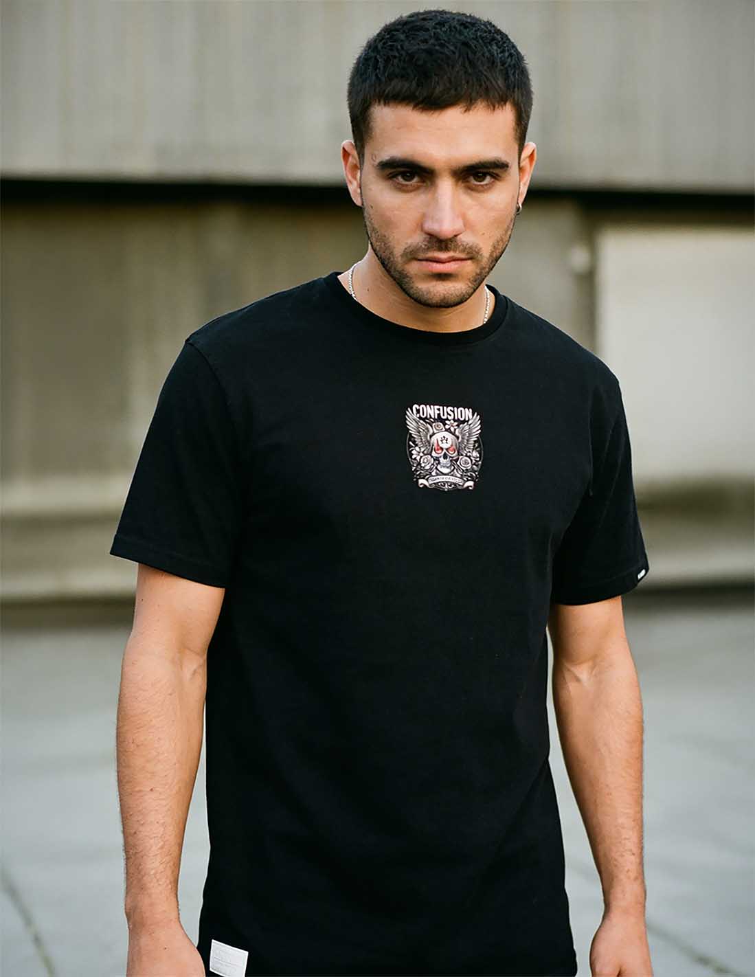 MEMENTO MORI LIBRE BLACK TEE