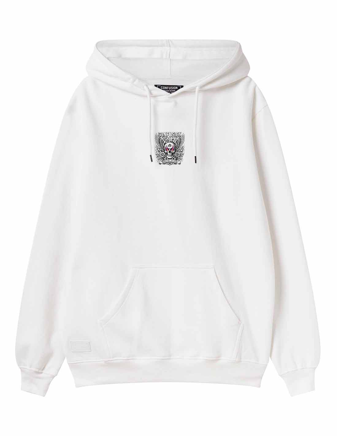 MEMENTO MORI LIBRE WHITE HOODIE