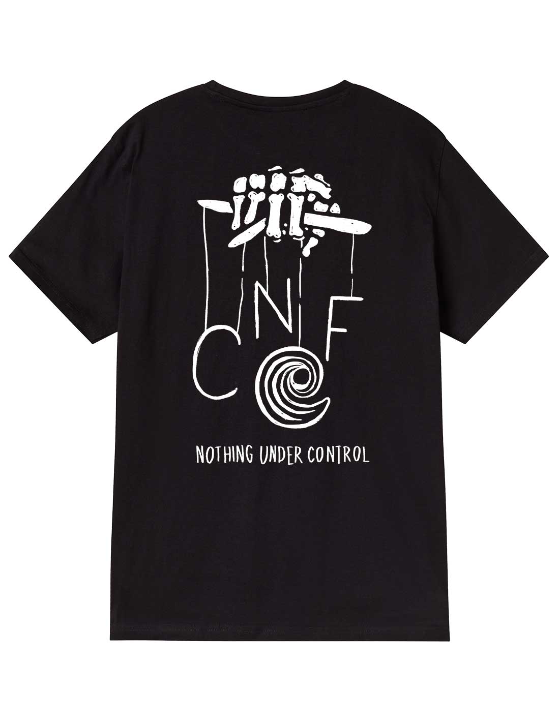 NO CONTROL BLACK TSHIRT LIMITED EDITION