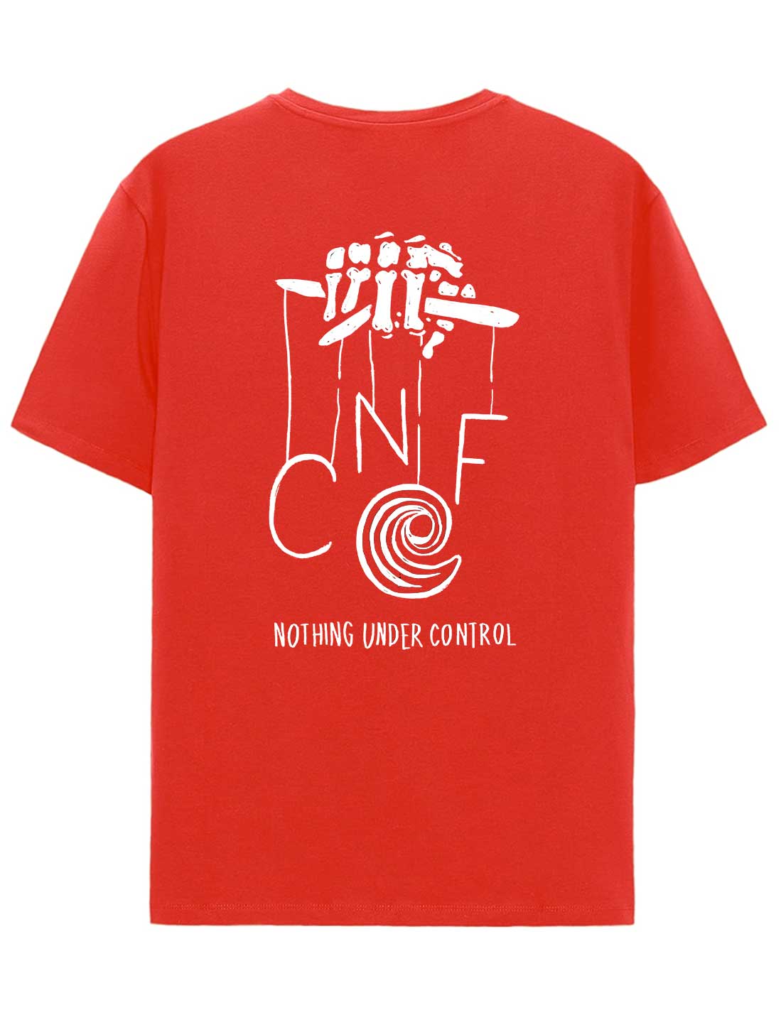 NO CONTROL RED (NEW) TSHIRT LIMITED EDITION