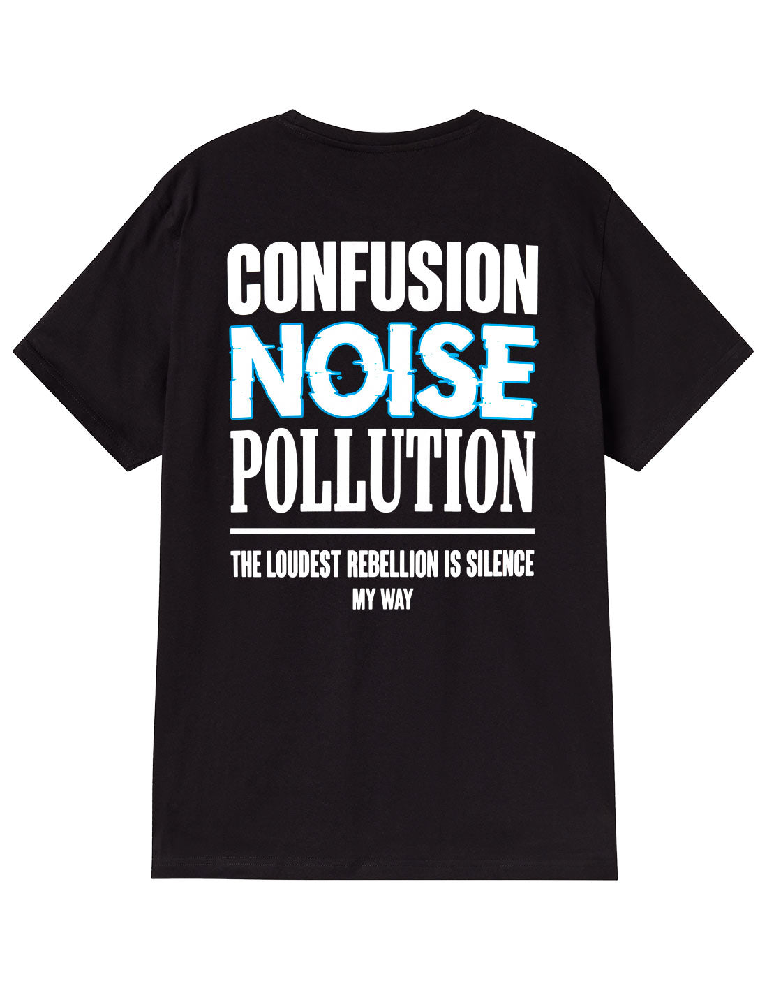 NOISE POLLUTION BLACK TEE