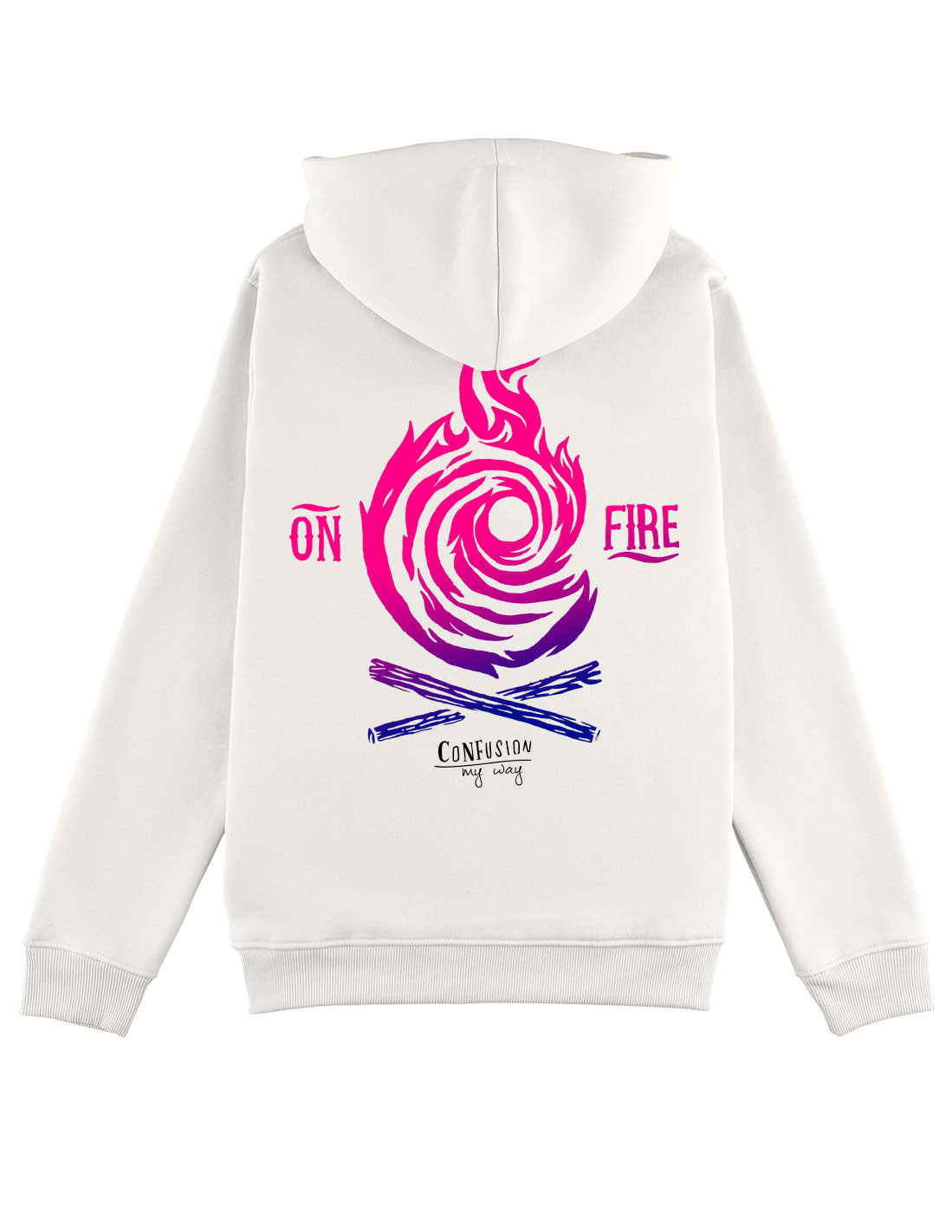 ON FIRE COCOMILK DEAL HOODIE PATTERN NEW