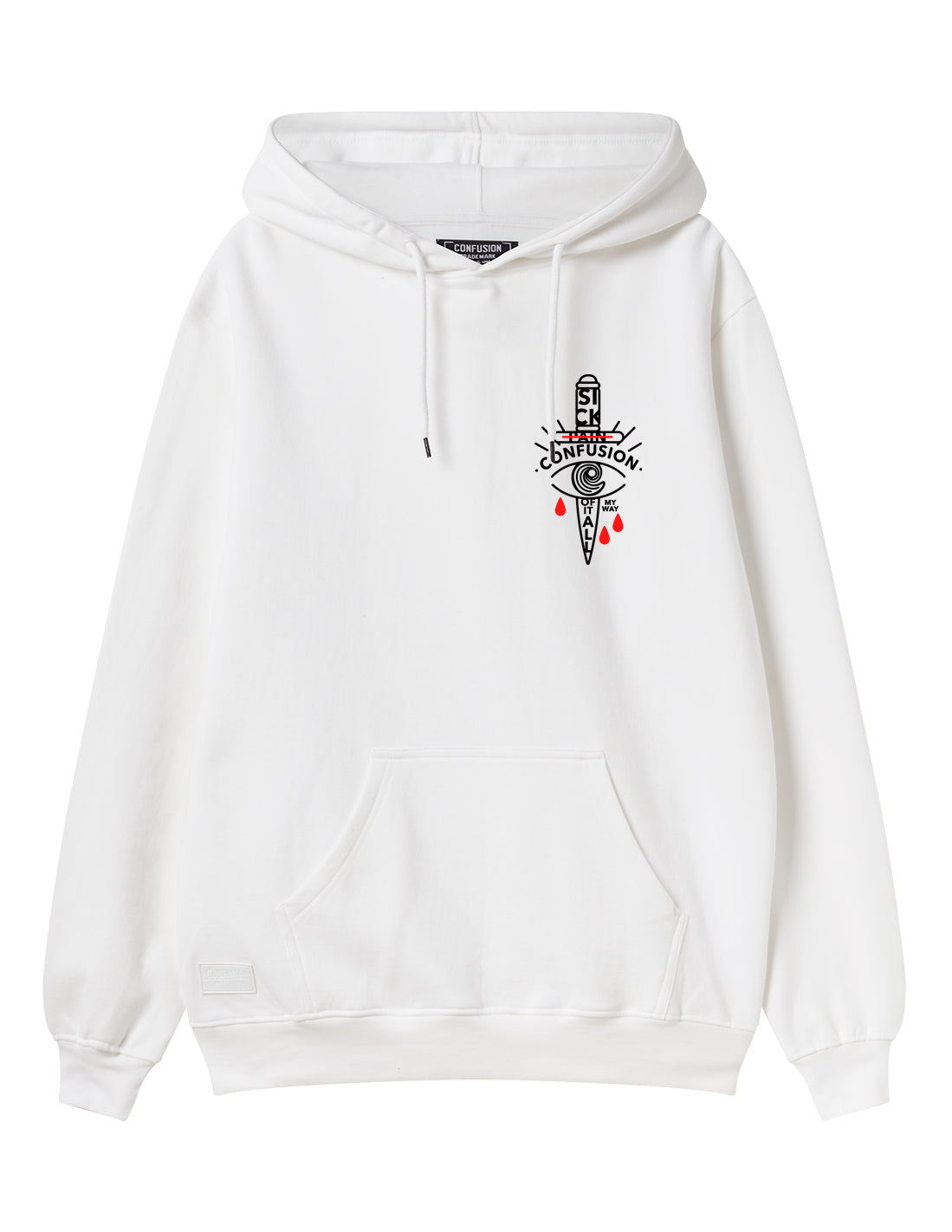 PAIN WHITE HOODIE LIMITED EDITION