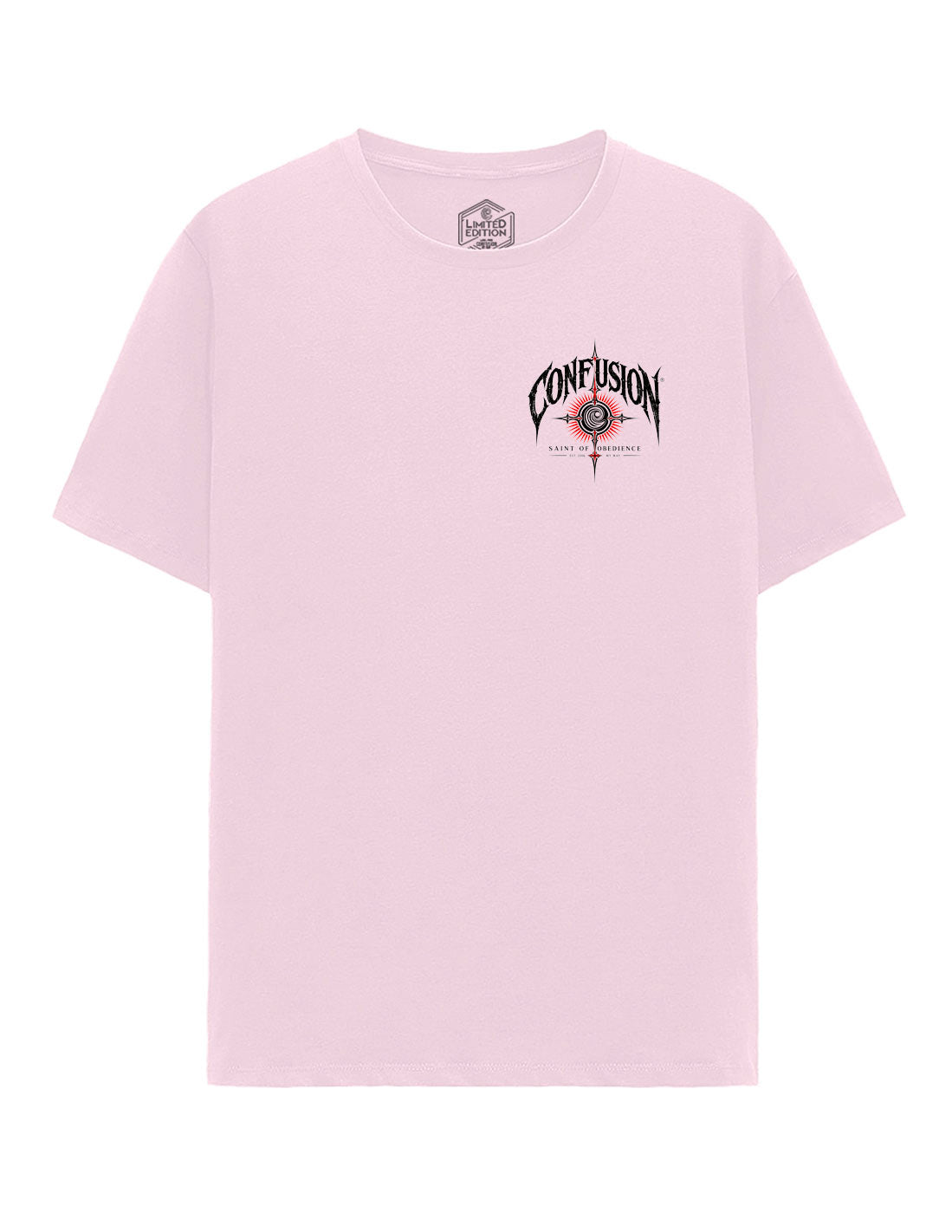 SAINT OF OBEDIENCE PINK TSHIRT