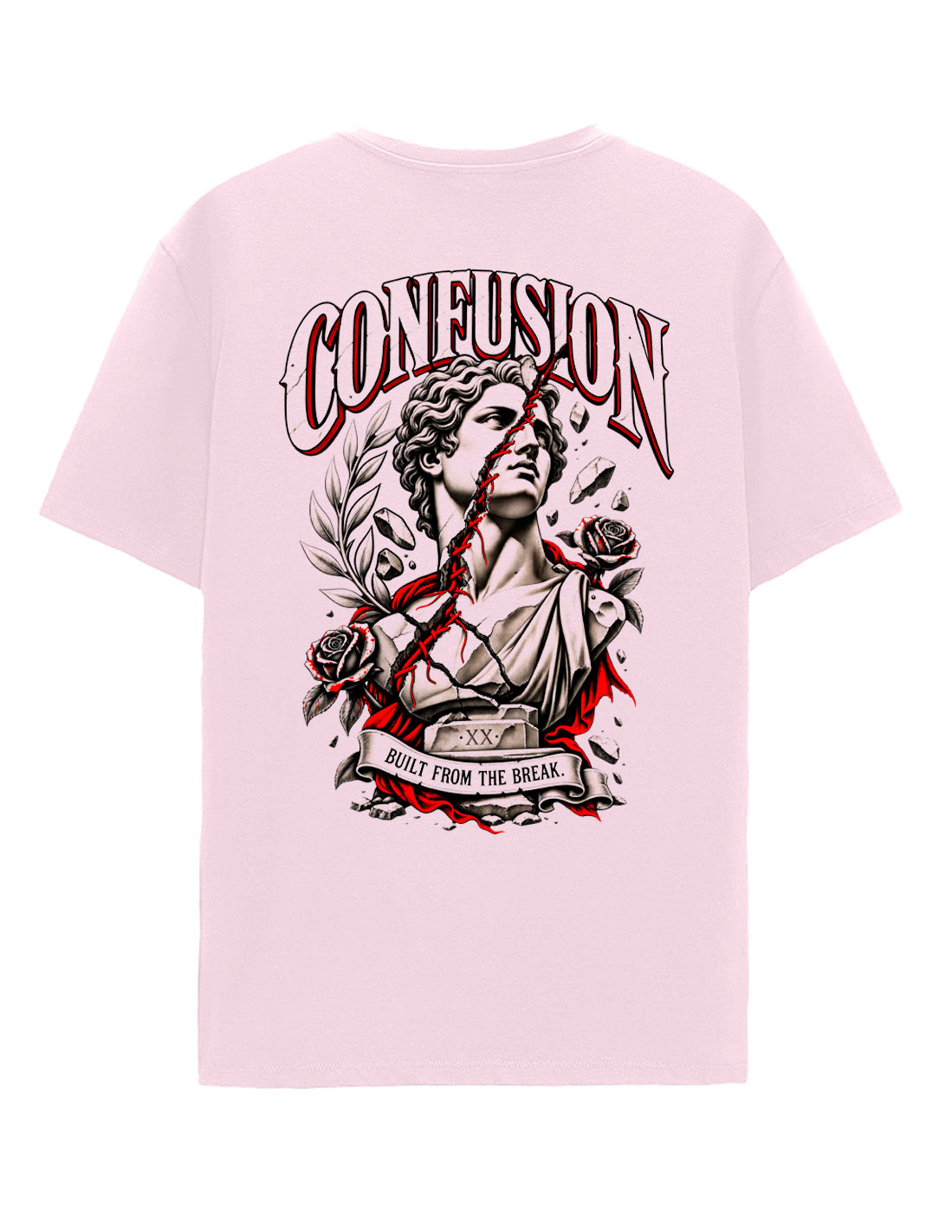 BUILD FROM THE BREAK PINK TSHIRT