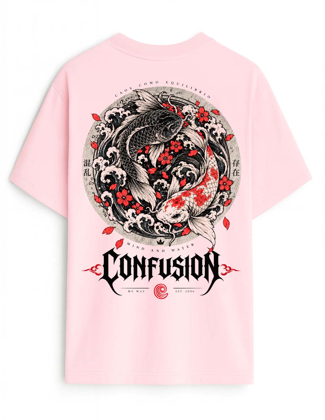 KOI PINK TEE OVERSIZE