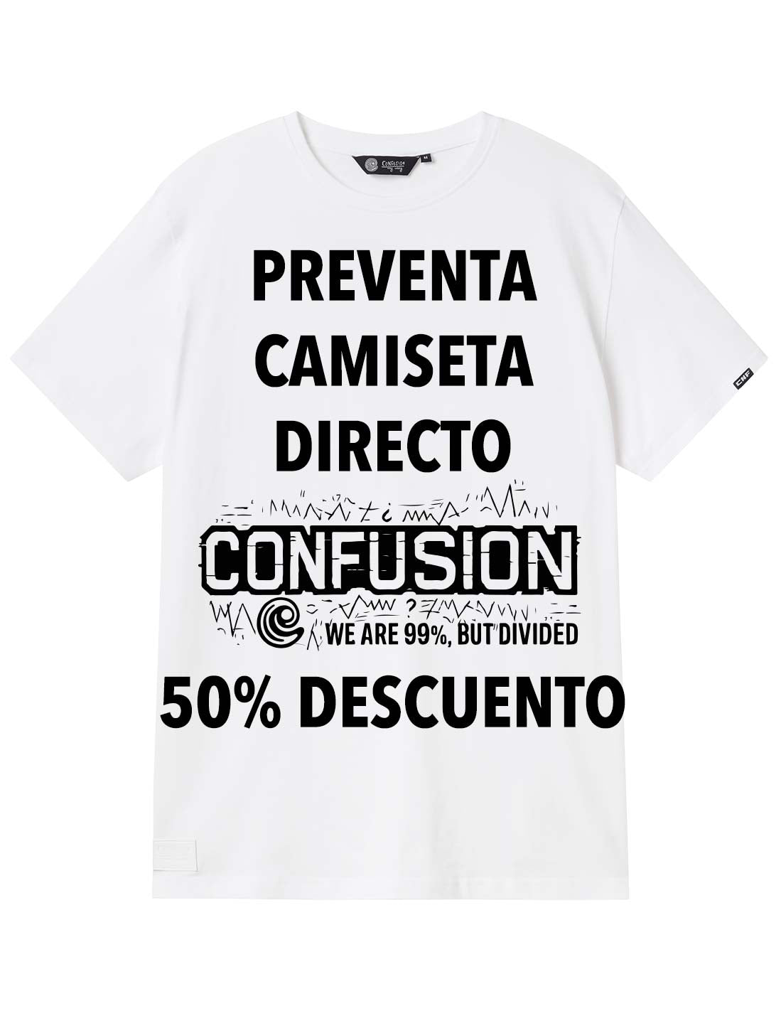 99% PREVENTA CAMISETA DIRECTO