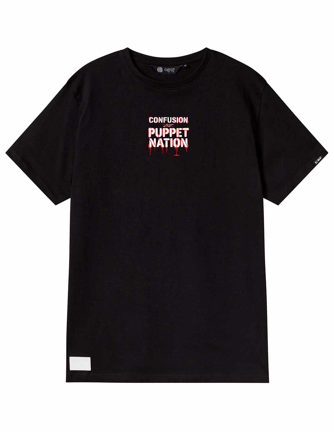 PUPPET NATION BLACK TEE