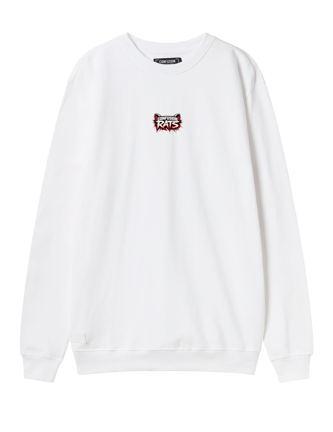 RATS WHITE CREWNECK