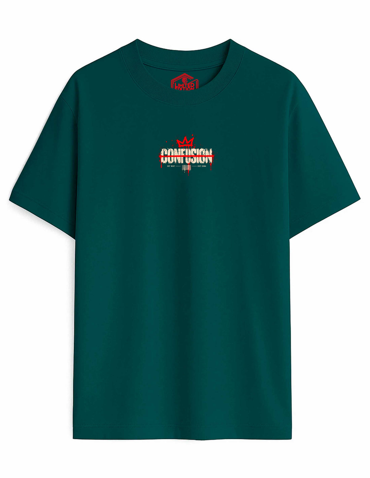DESOBEDECE REFLECTING POND TEE OVERSIZE