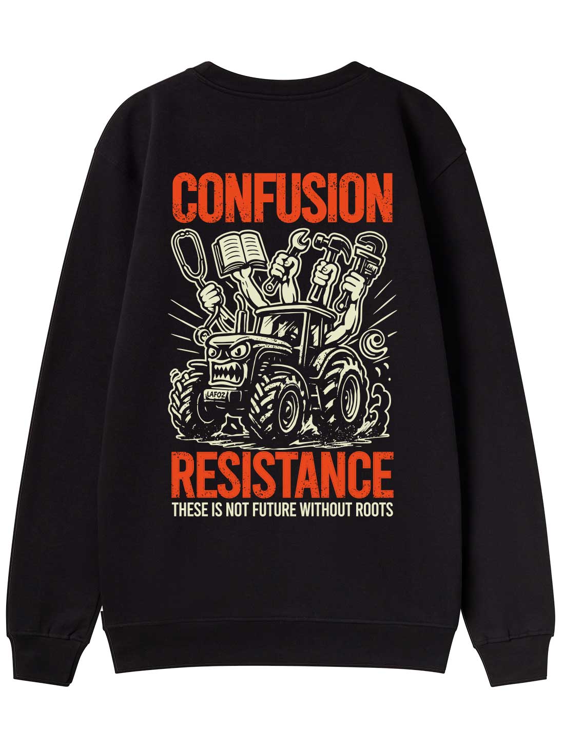 RESISTANCE BLACK CREWNECK