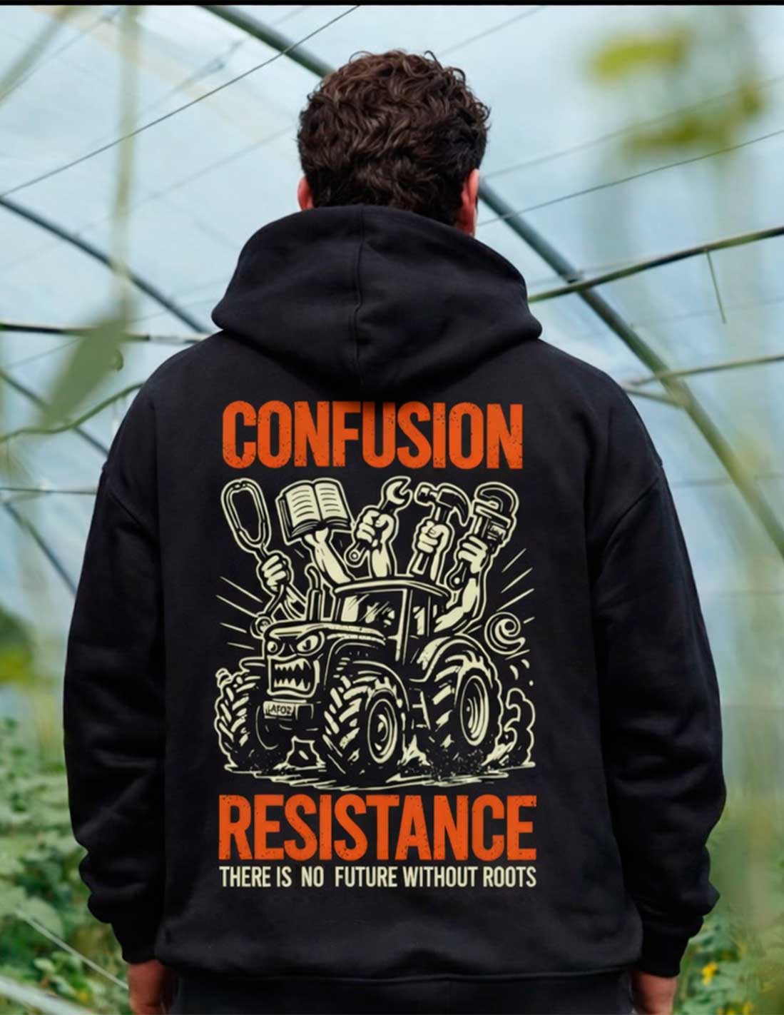 RESISTANCE BLACK HOODIE LIMITED EDITION