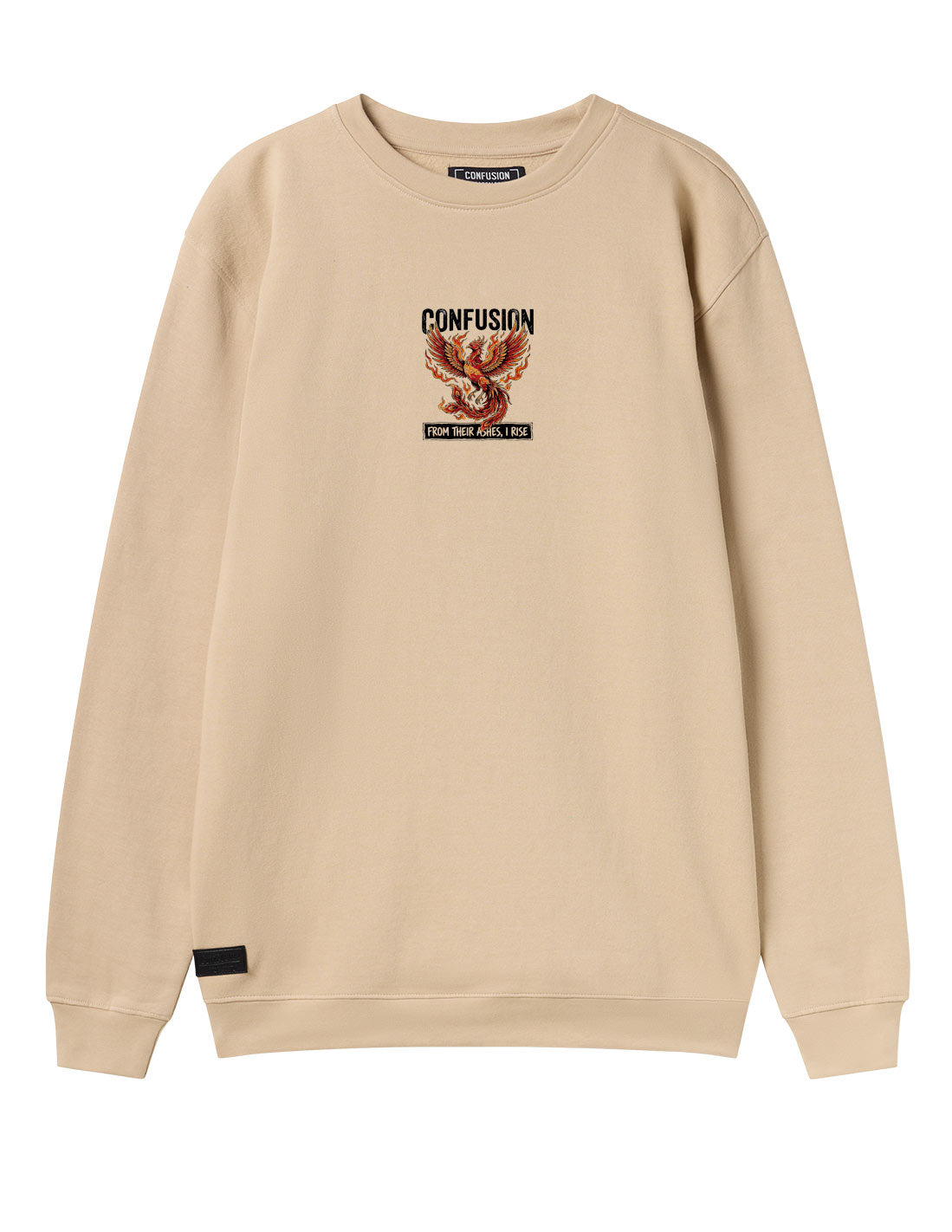 RISE CREAM CREWNECK