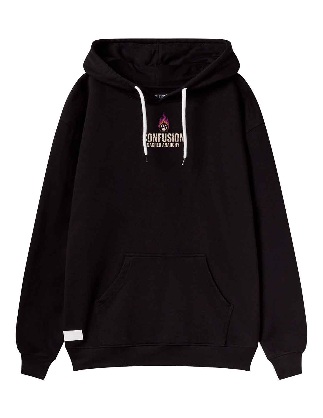 SACRED ANARCHY BLACK HOODIE
