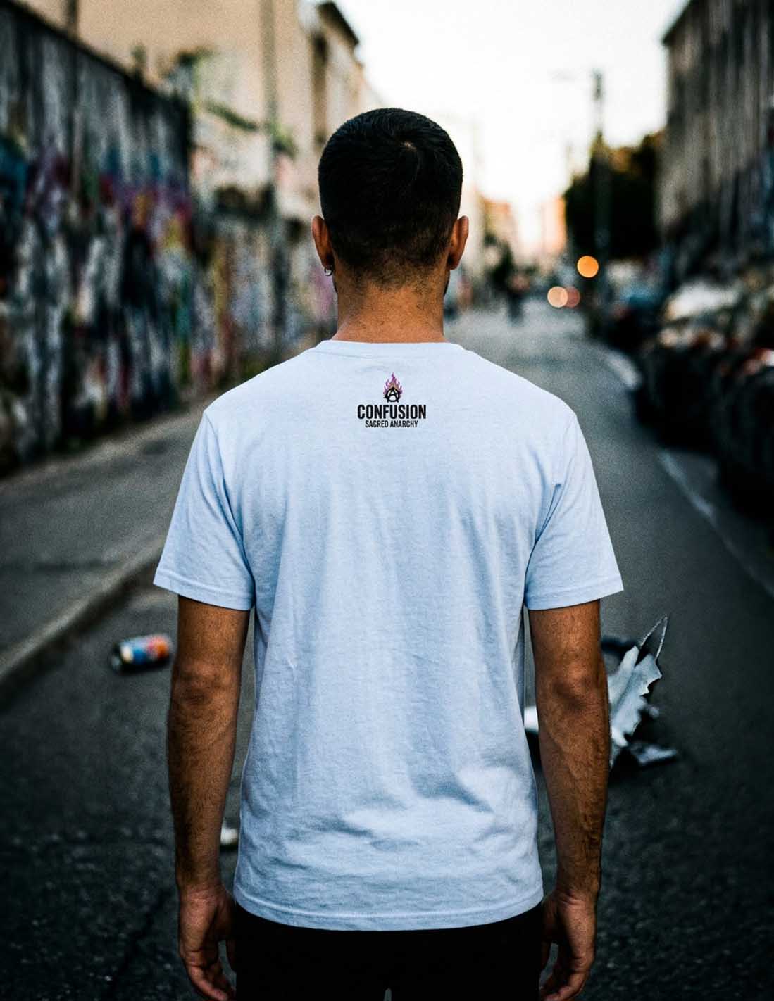 SACRED ANARCHY BLUE SKY TEE