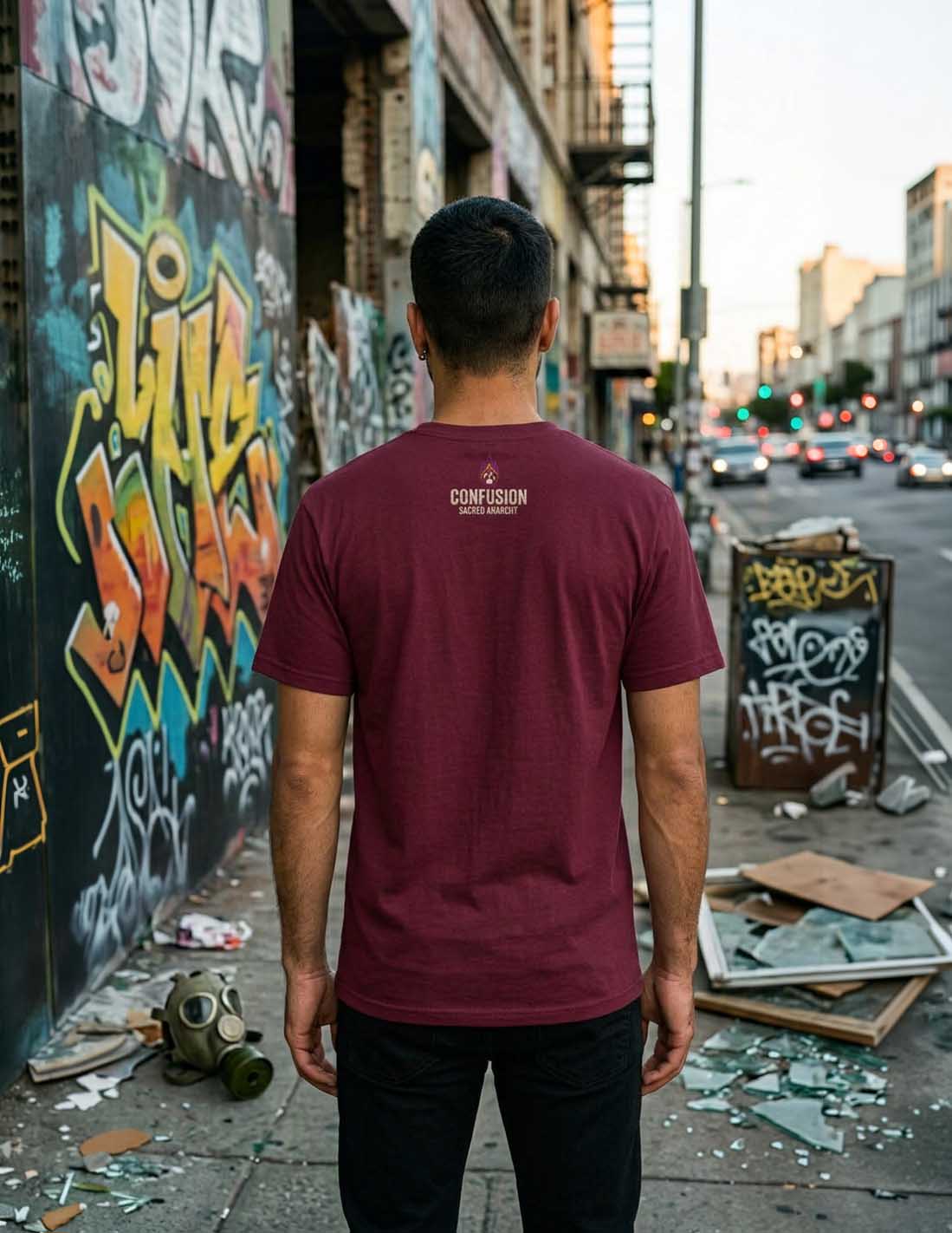 SACRED ANARCHY BORDEU TEE