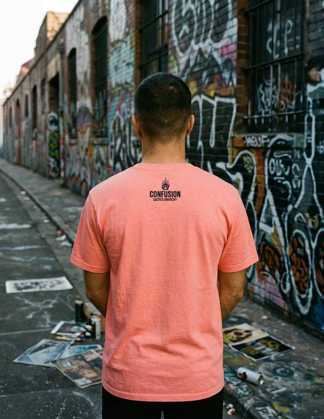 SACRED ANARCHY HELLPINK TEE