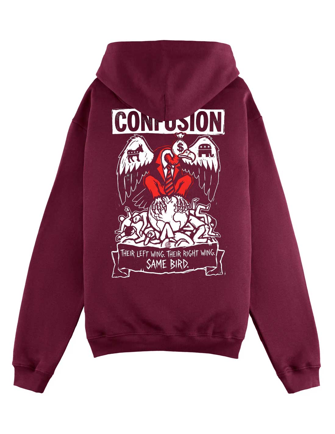 SAME BIRD BORDEU HOODIE
