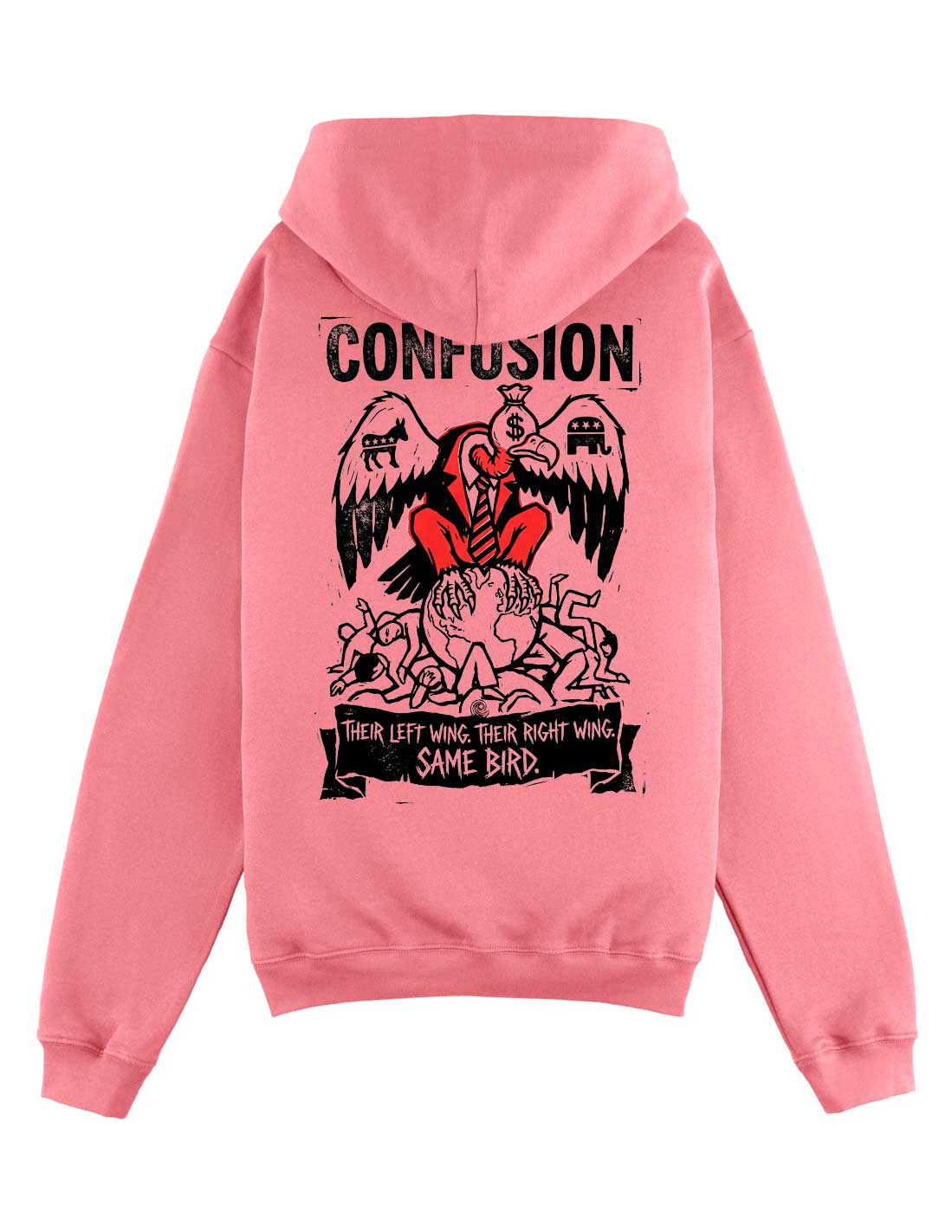SAME BIRD PINK HOODIE