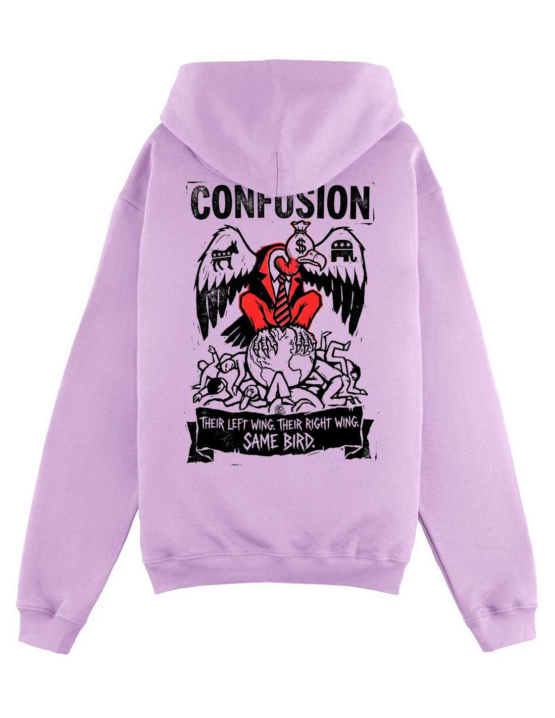 SAME BIRD VIOLET HOODIE