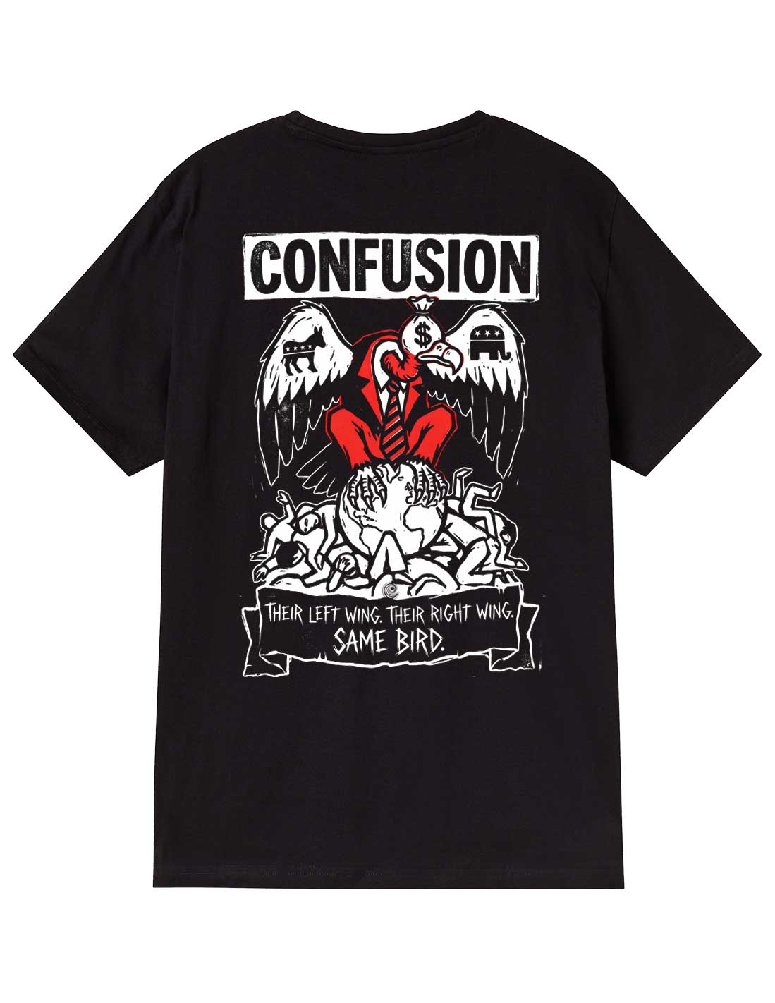 SAME BIRD BLACK TEE