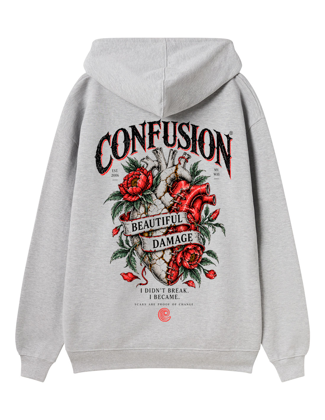 BEAUTIFUL DAMAGE SG HOODIE