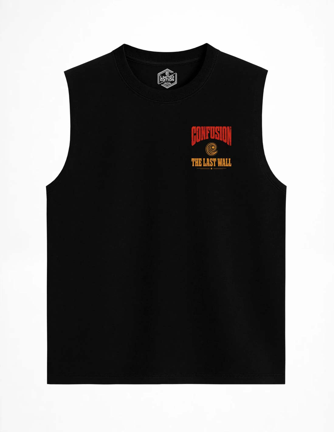 THE LAST WALL TANK BLACK OVERSIZE HARD