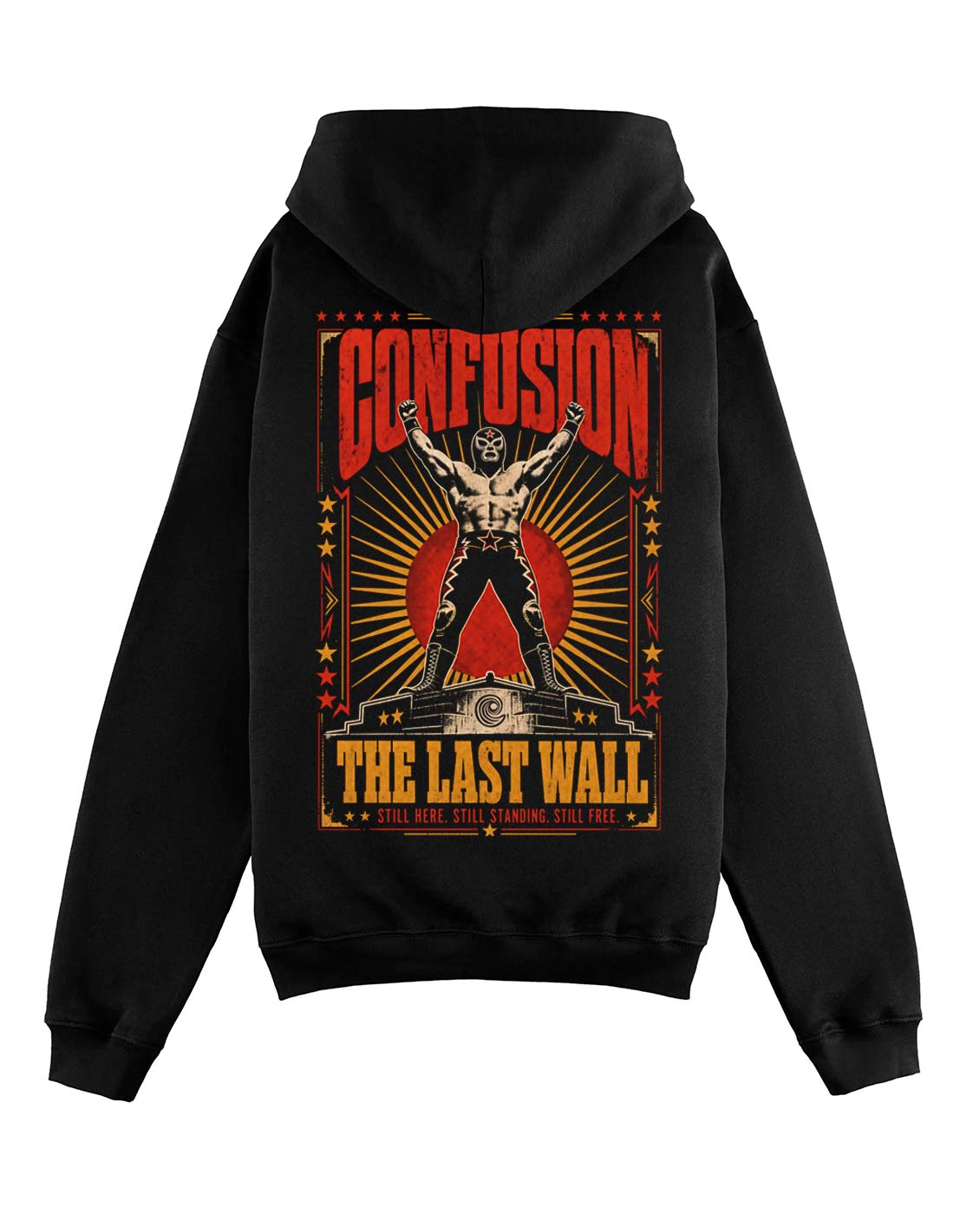 THE LAST WALL BLACK HOODIE