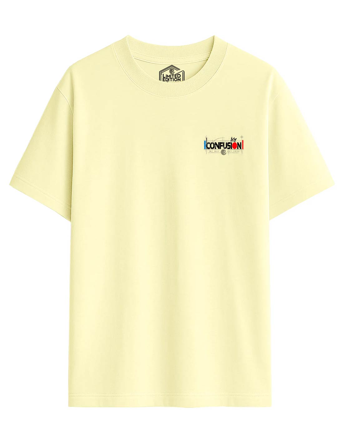 NO QUIERO DOUBLE CREAM TEE OVERSIZE