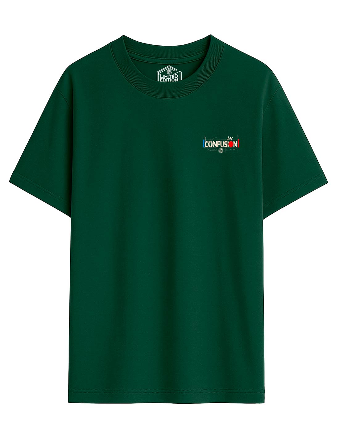 NO QUIERO VERDE BOTELLA TEE OVERSIZE