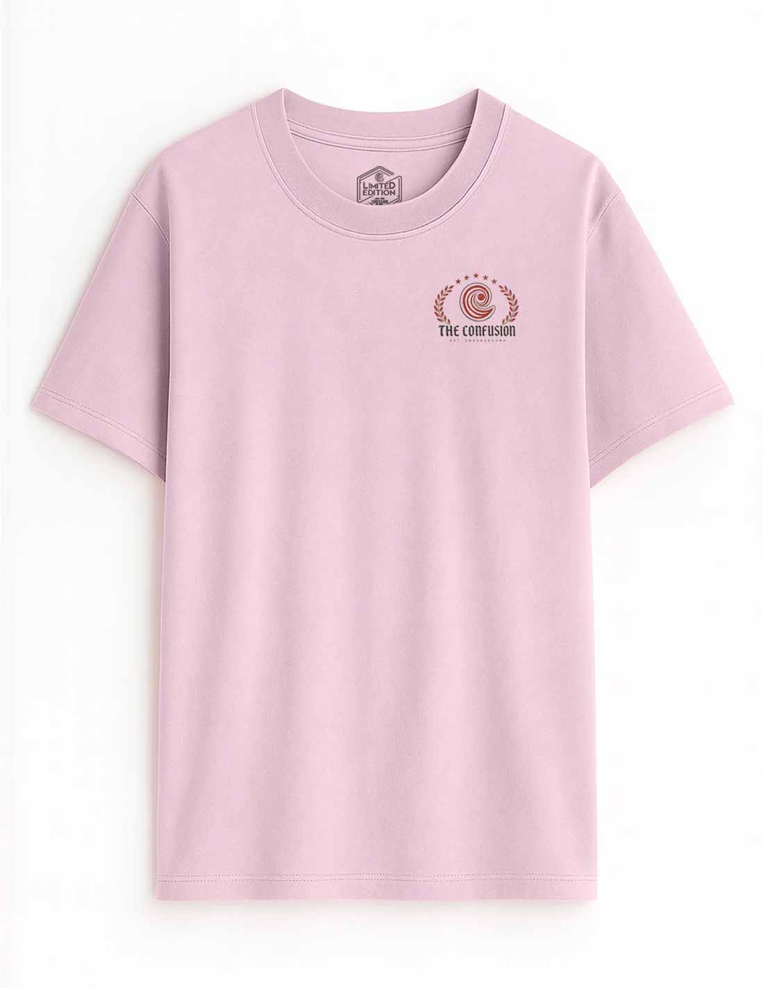 HUNGER DAWN PINK TEE OVERSIZE LAVADO A LA PIEDRA