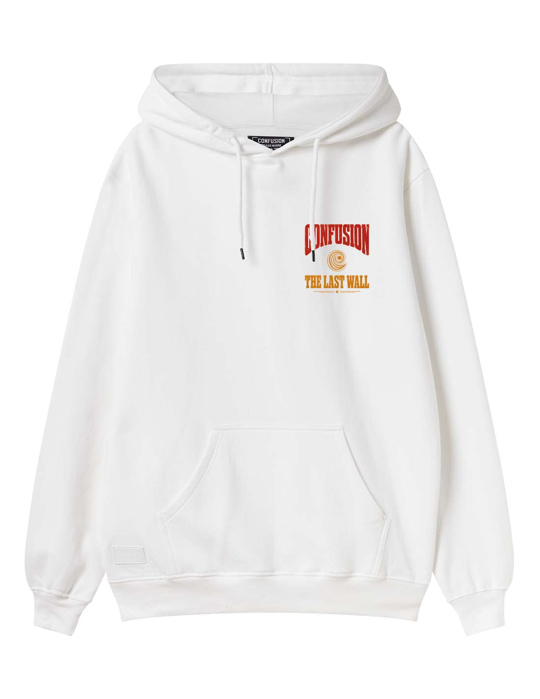 THE LAST WALL WHITE HOODIE