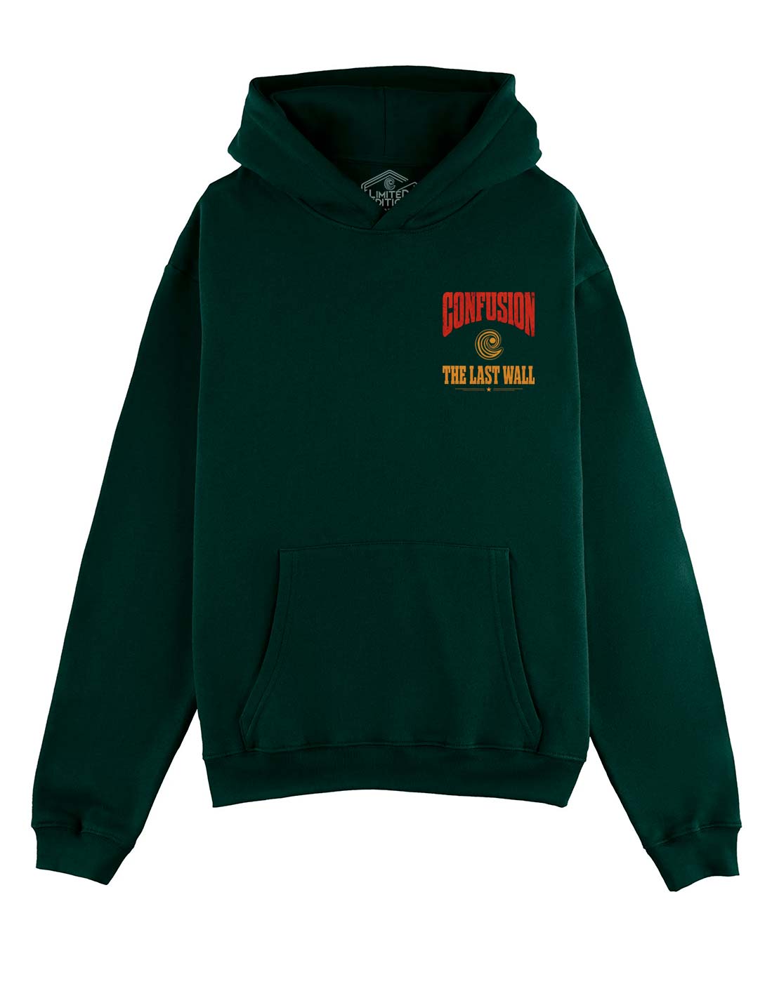 THE LAST WALL VERDE BOTELLA HOODIE