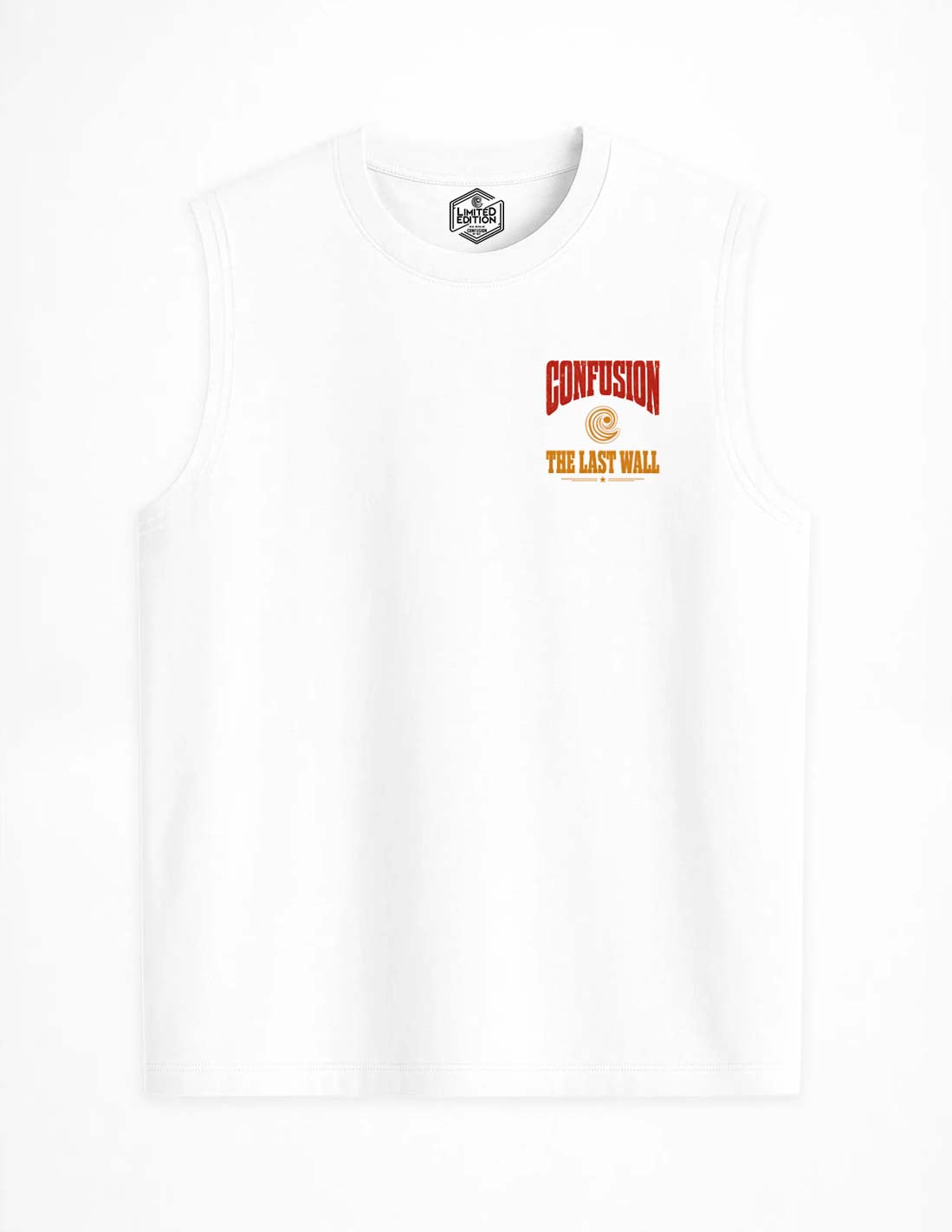 THE LAST WALL TANK WHITE OVERSIZE HARD