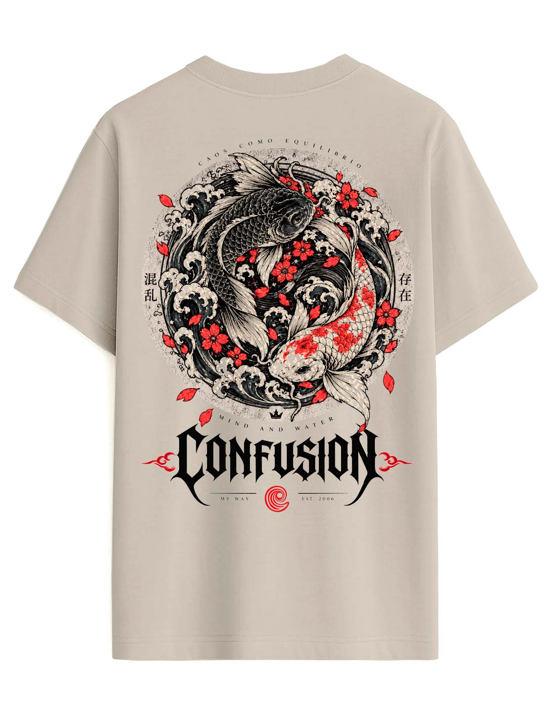 KOI STRING TEE OVERSIZE