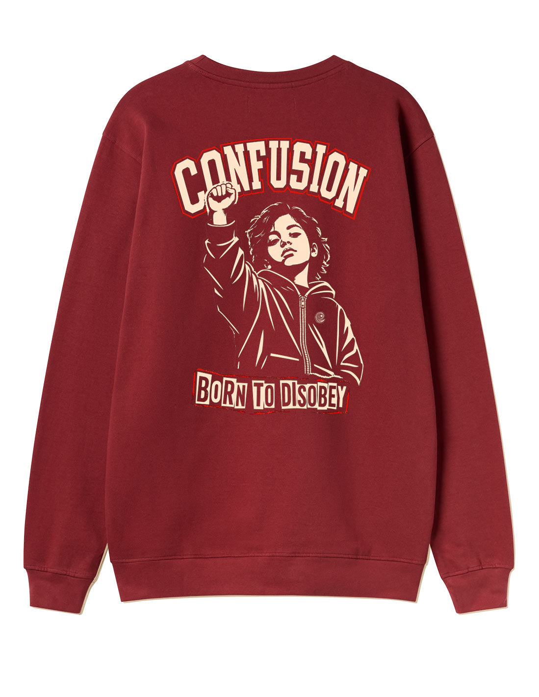 BORN TO DISOBEY TILE CREWNECK