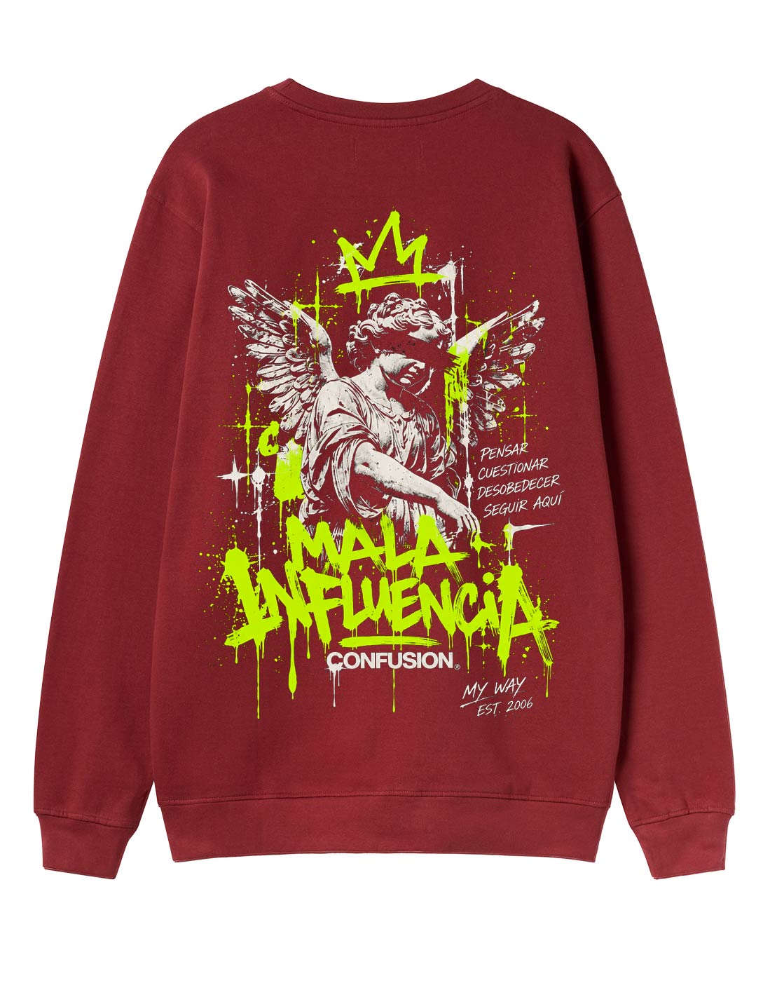 MALA INFLUENCIA TILE CREWNECK