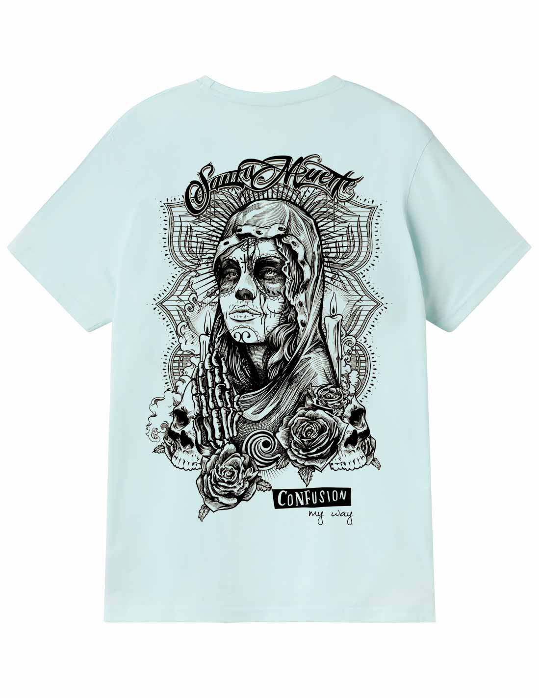 SANTA MUERTE TURKISH TSHIRT