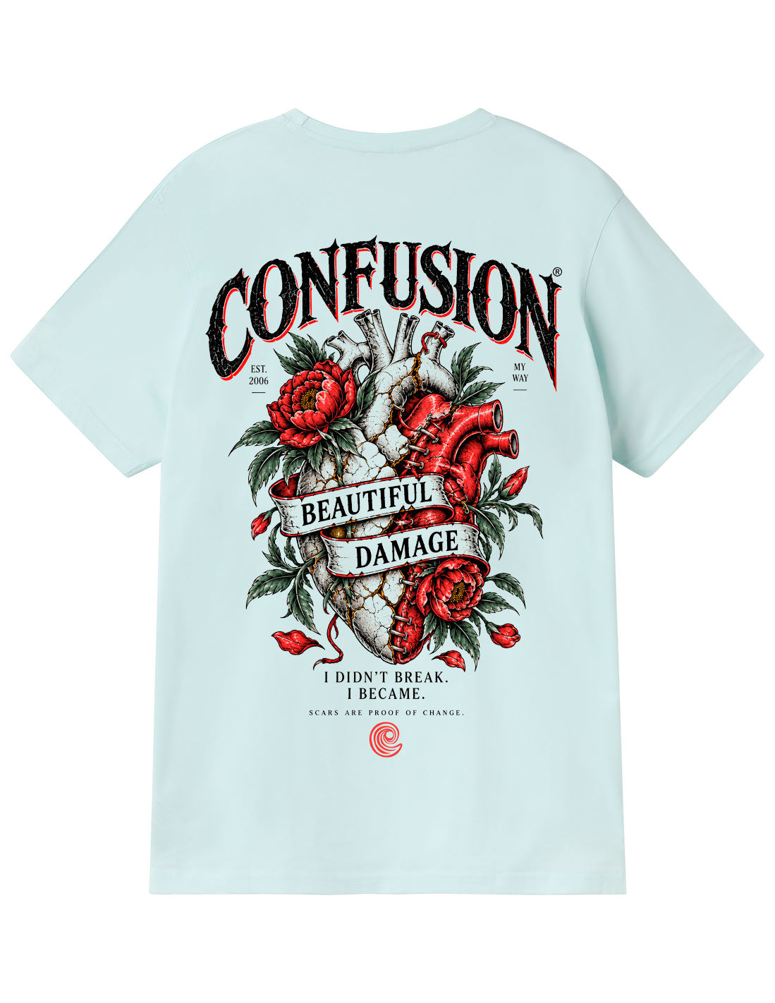 BEAUTIFUL DAMAGE TURKISH TSHIRT