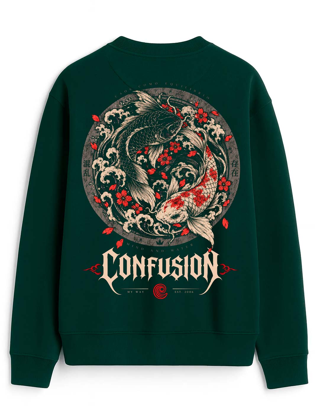 KOI VERDE BOTELLA CREWNECK
