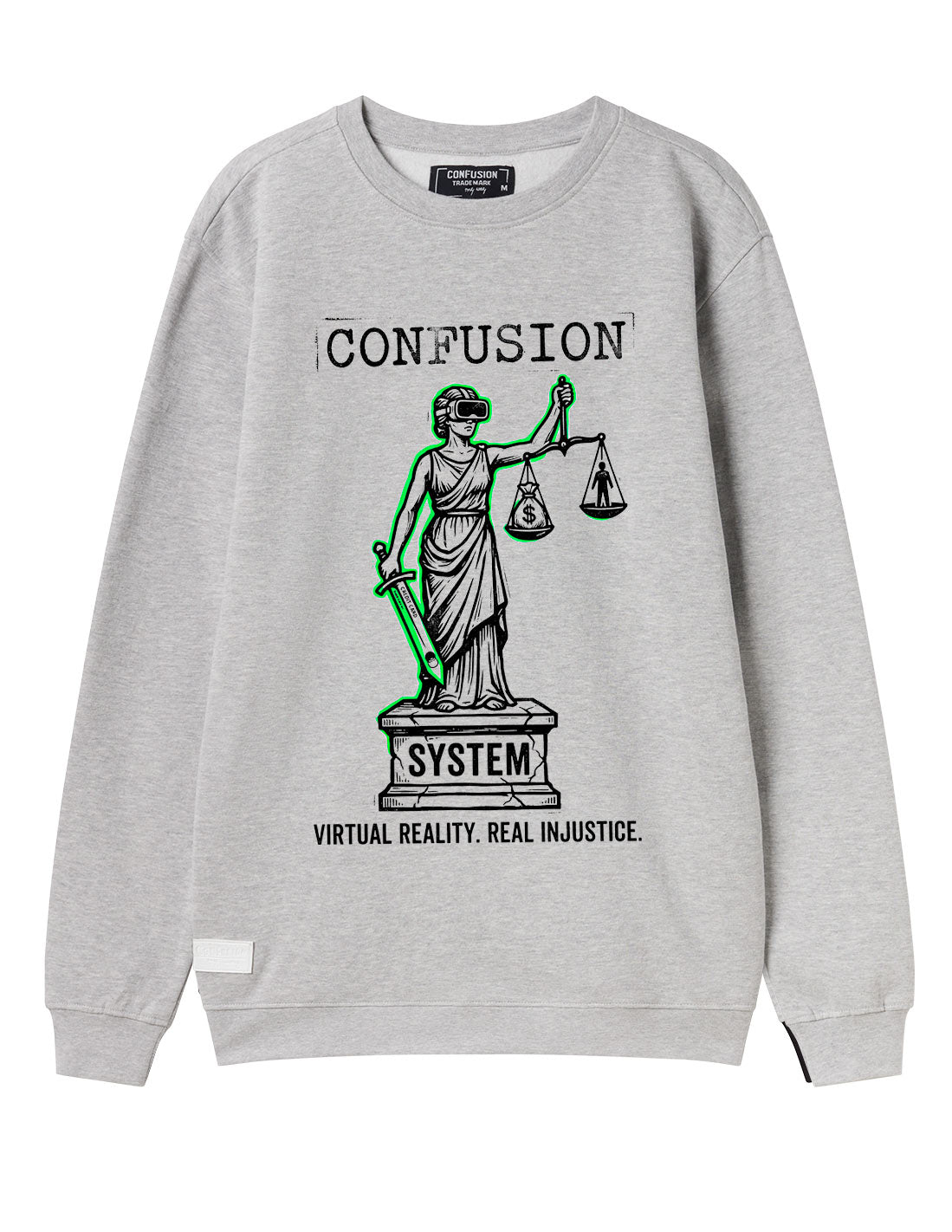 REAL INJUSTICE SG CREWNECK