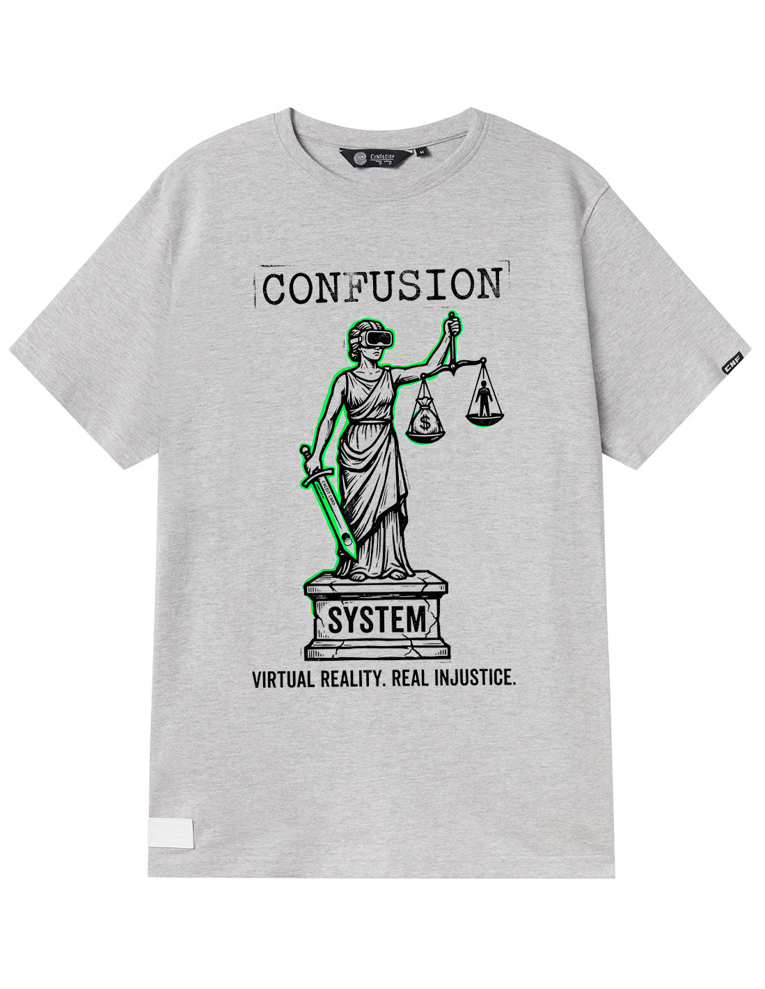 REAL INJUSTICE SG TSHIRT