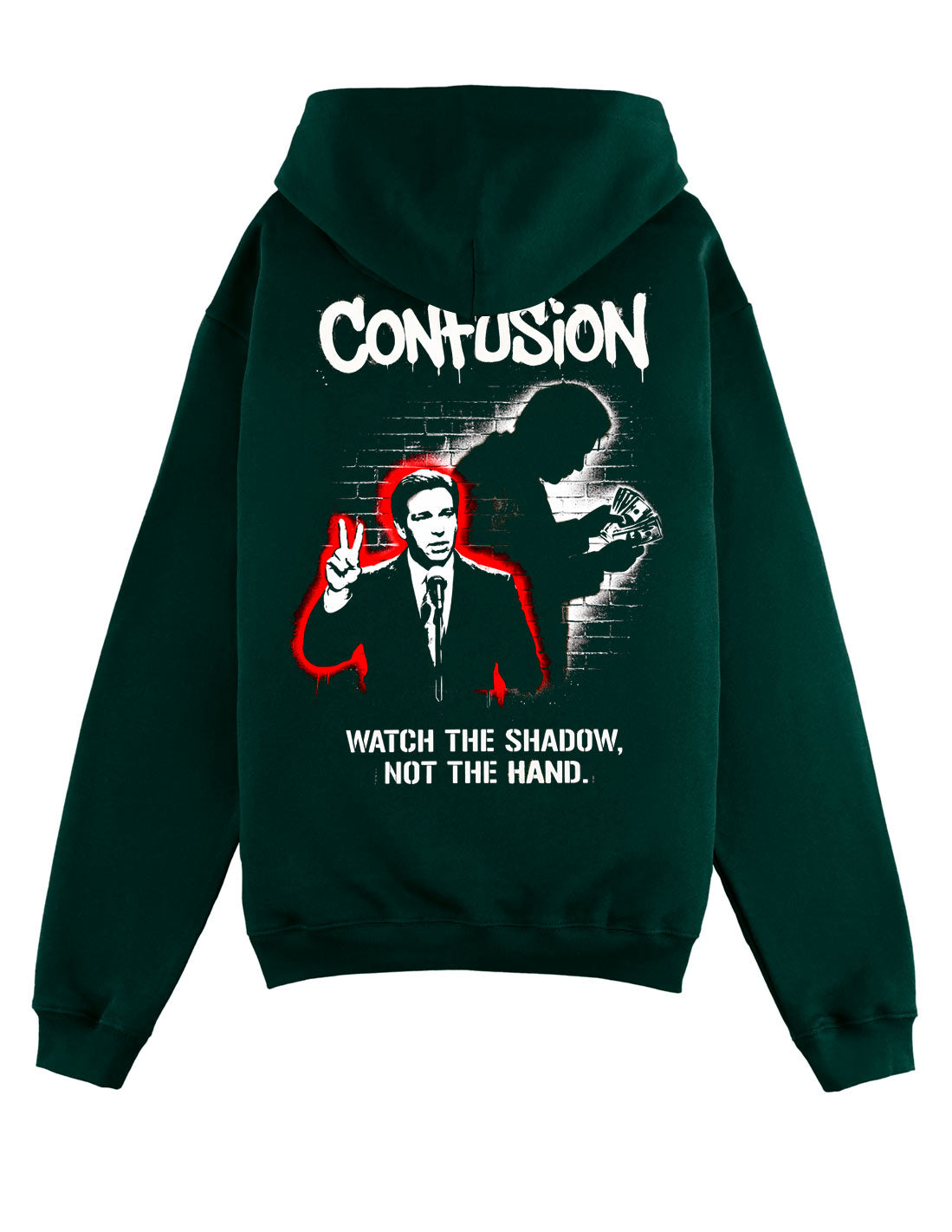 SHADOW VERDE BOTELLA HOODIE