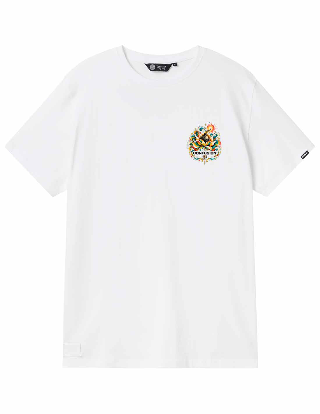 CALM LIKE A BOMB WHITE TSHIRT