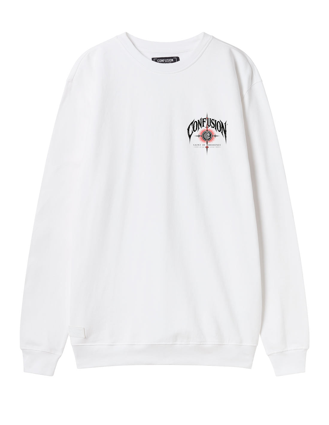 SAINT OF OBEDICE WHHITE CREWNECK
