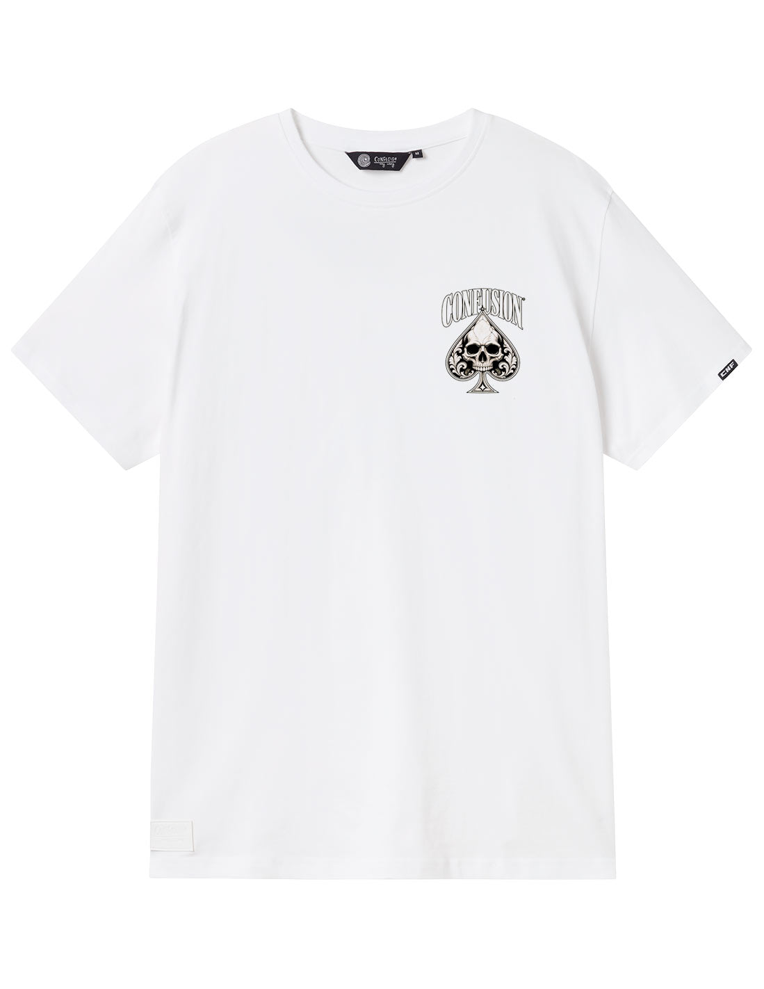 NO LUCK WHHITE TSHIRT